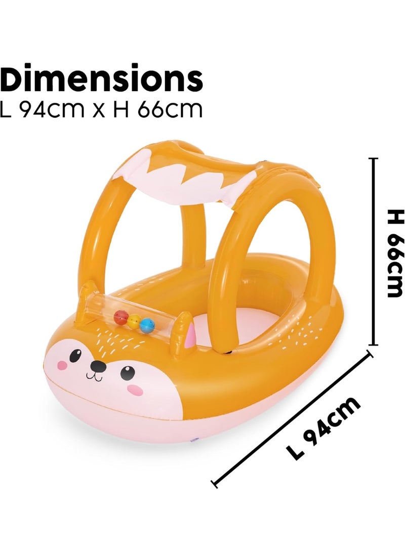 Bestway Inflatable Fox Float for Kids | Swimming Pool Inflatable, Swim Float, Pool Toys for Boys and Girls - Image 2